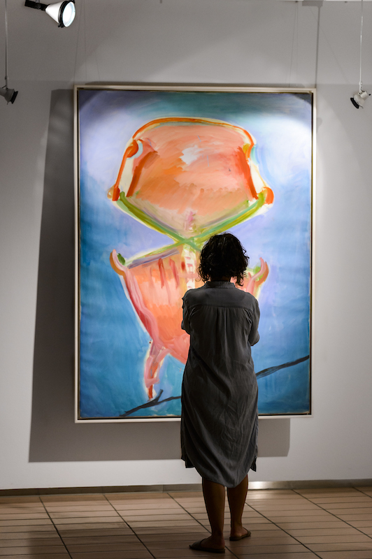 Kunst von Maria Lassnig im Greith- Haus