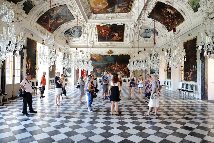 Planetensaal im Schloss Eggenberg