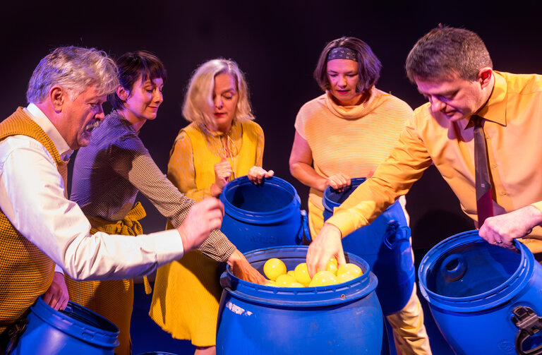 Ein Fass zur freien Entnahme