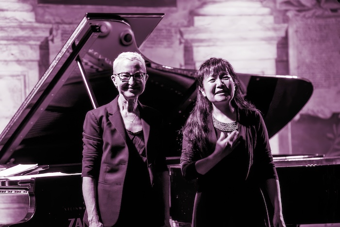 Myra Melford (US) und Satoko Fujii (Japan).