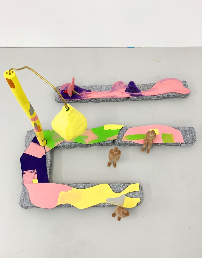Maruša Sagadin, „Speak more truth, eat more fruit.“ (Modell Kunsthaus Graz), 2024 © Maruša Sagadin