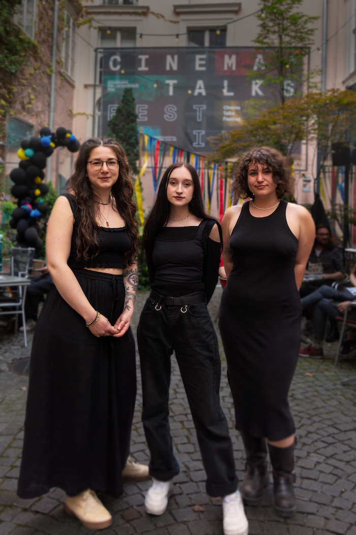 Natalie Pinter, Ines Handler und Zoe Borzi von Cinema Talks.