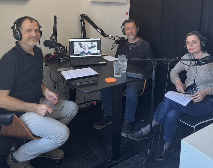 Kunstfunken Podcast #74: Mit Helwig Brunner, Sonja Harter und Barbara Rauchenberger