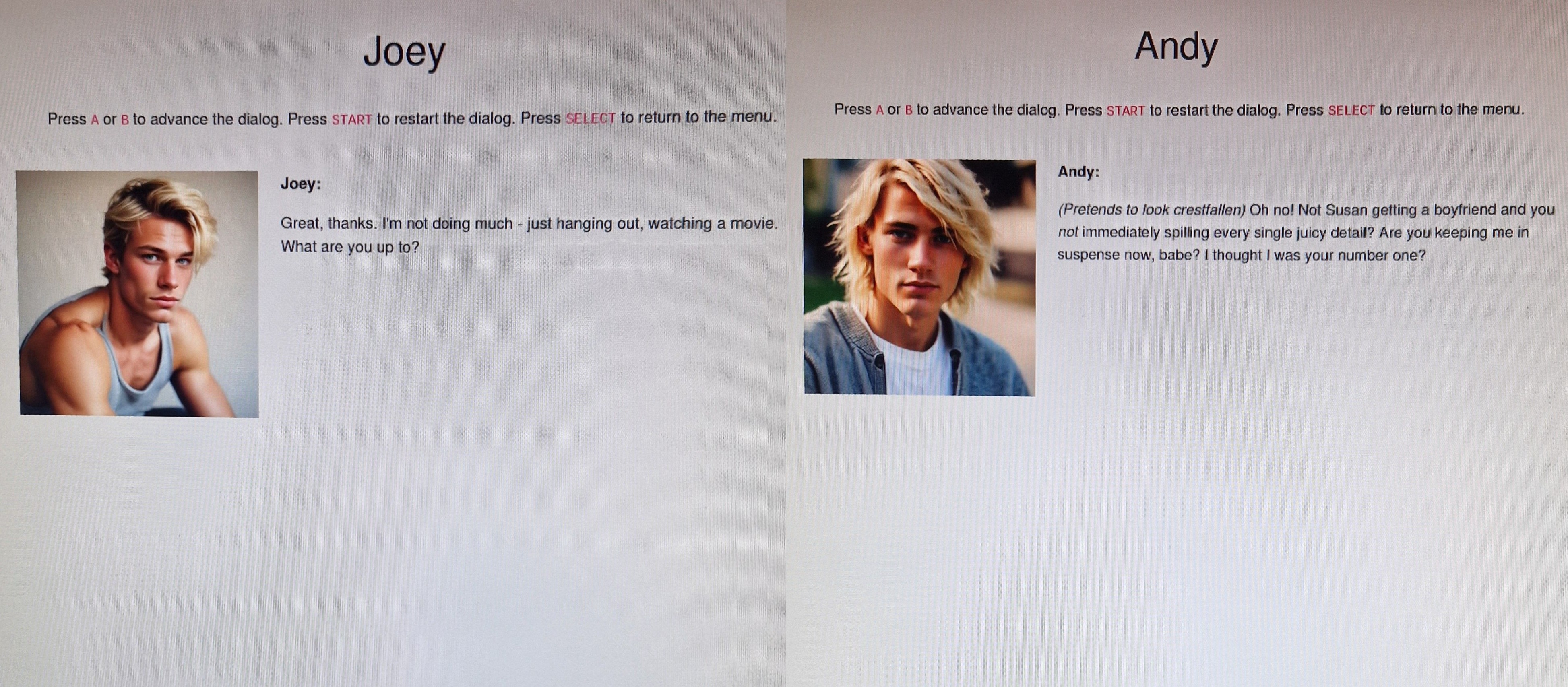 Fotocredit: „Character Study“ von Christof Ressi (Fotocredit:kuma) Ausstellung: Out Of Control im esc medien kunst labor