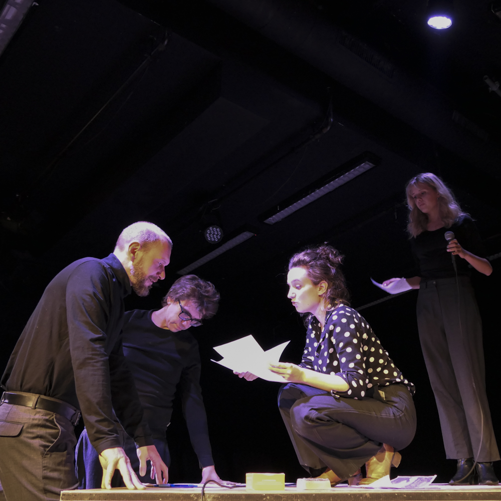 Fotocredit: Gerd Wilfing, Thorsten Zerha, Lena Chalupka und Lena Pöltl (Fotocredit TZD) „Koralm Partisanen“ vom Theaterzentrum Deutschlandsberg