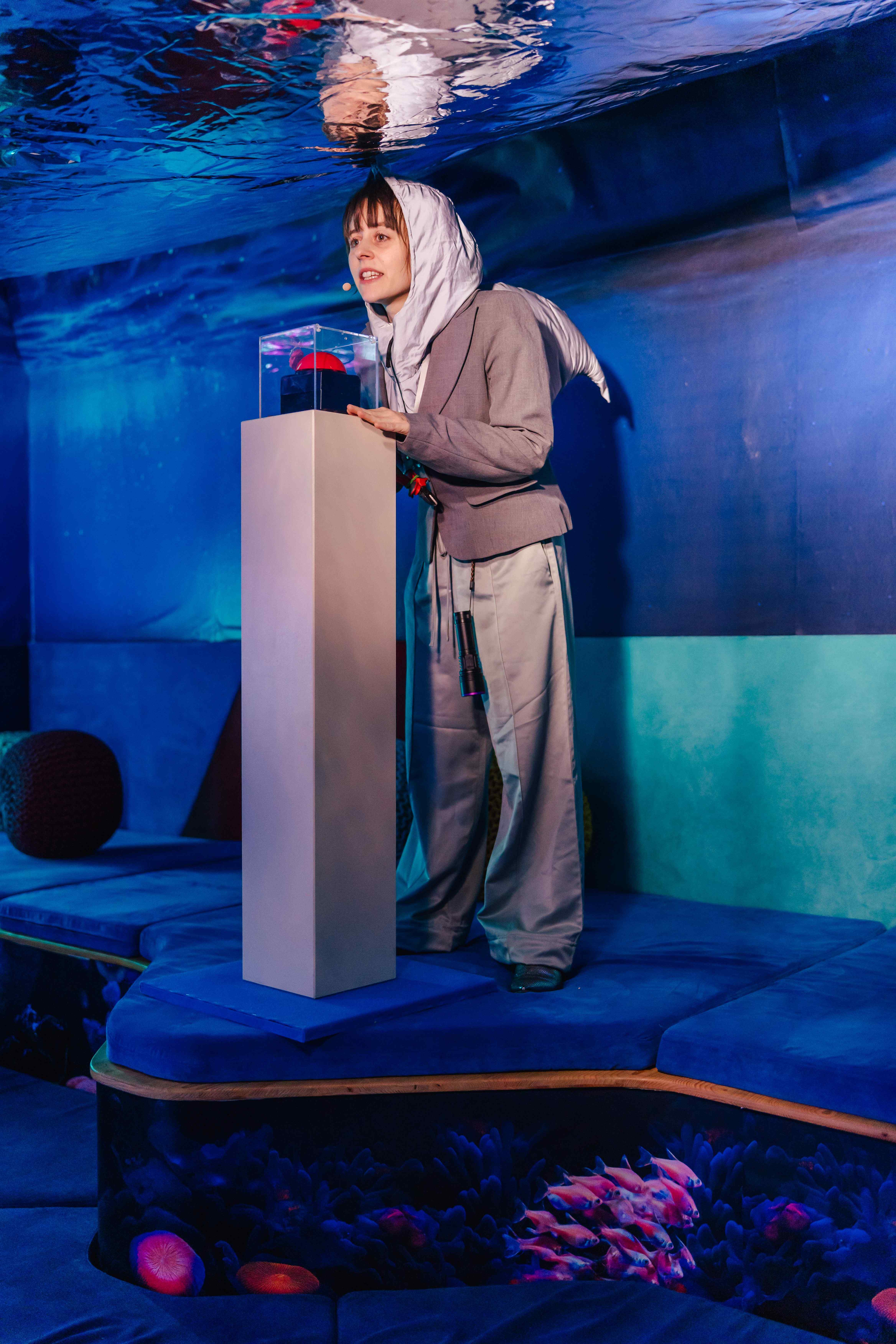 „Krake“ vom Mezzanin-Theater im CoSa (Center of Science Activities) im Joanneumsviertel