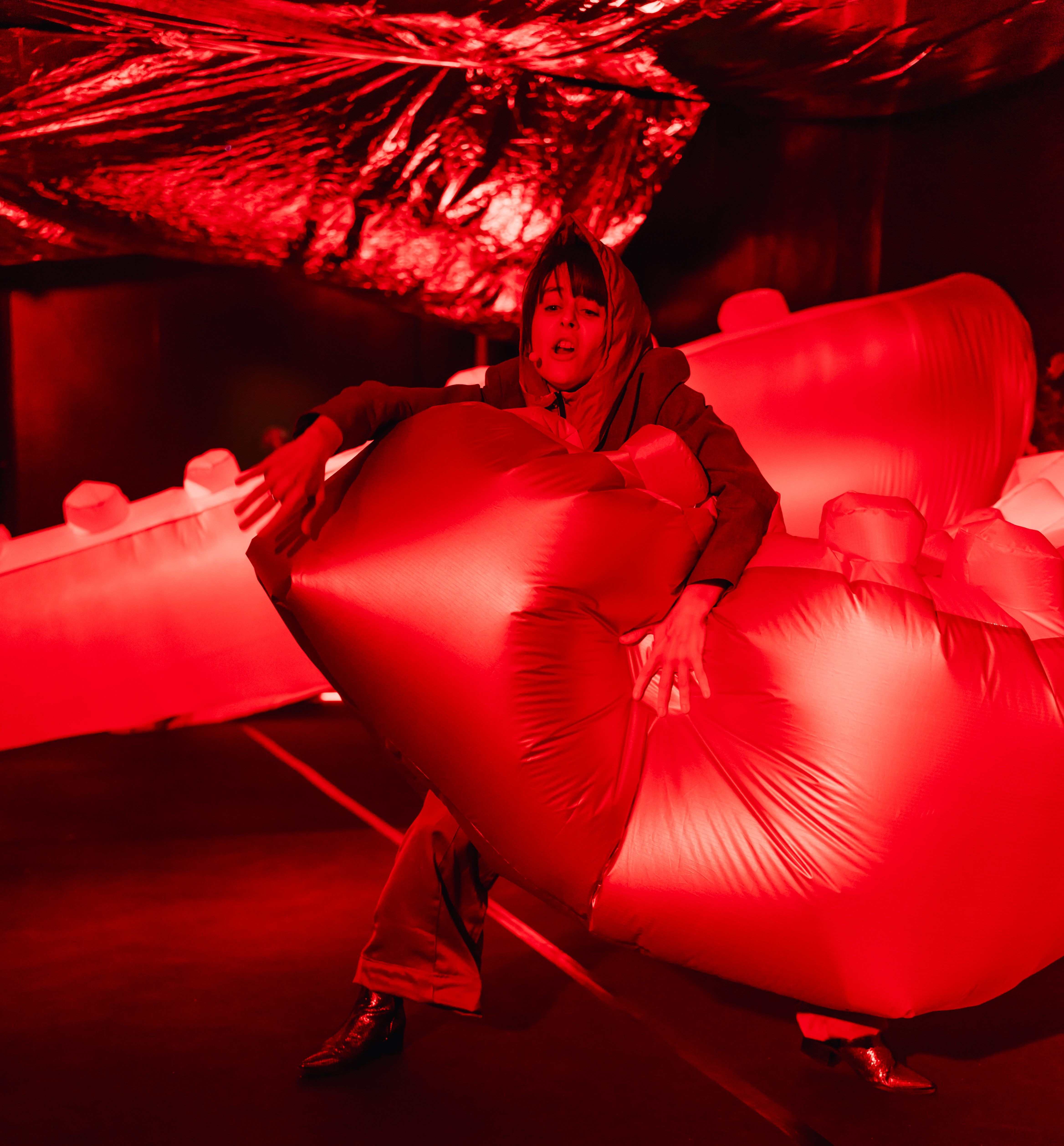 „Krake“ vom Mezzanin-Theater im CoSa (Center of Science Activities) im Joanneumsviertel