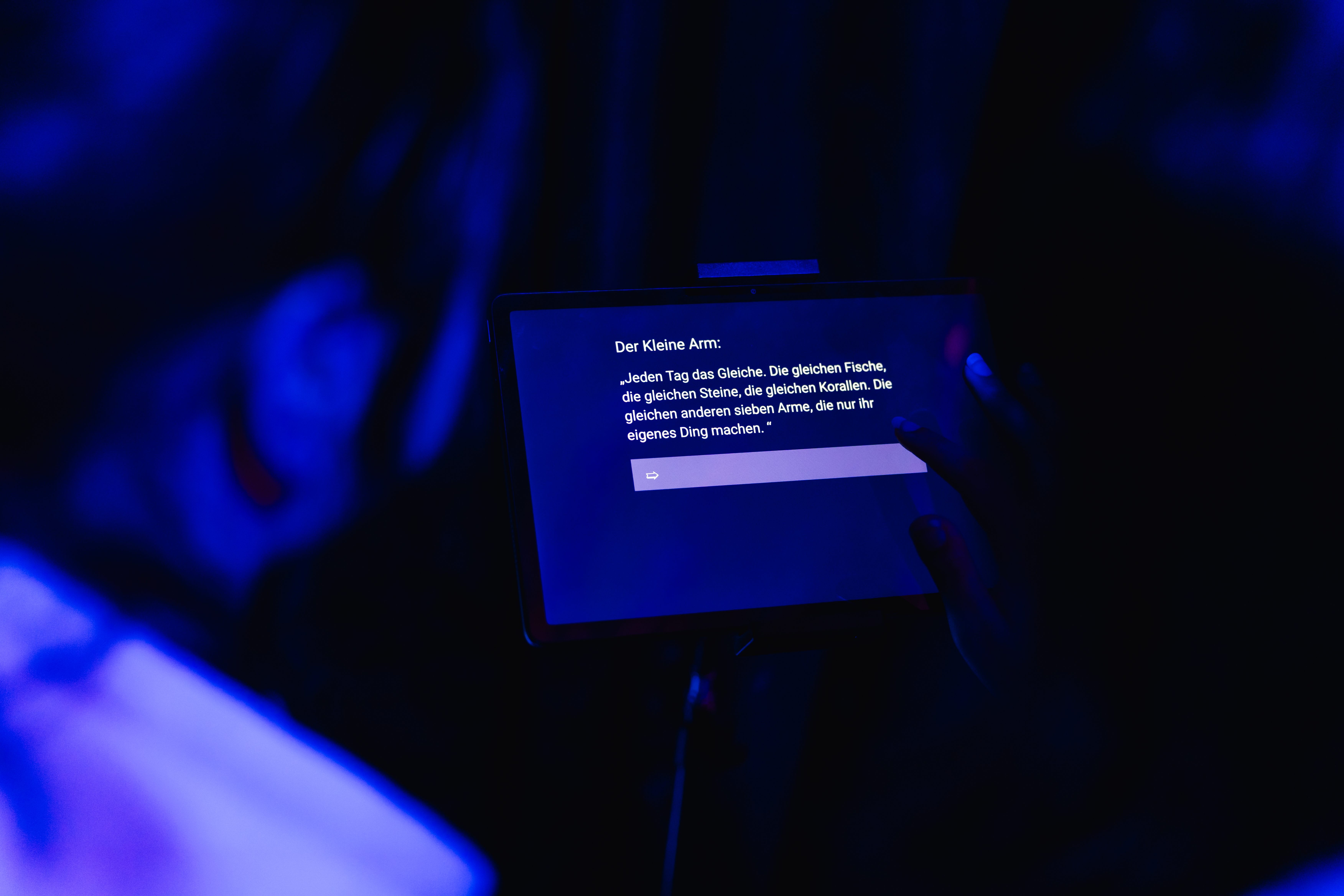 „Krake“ vom Mezzanin-Theater im CoSa (Center of Science Activities) im Joanneumsviertel