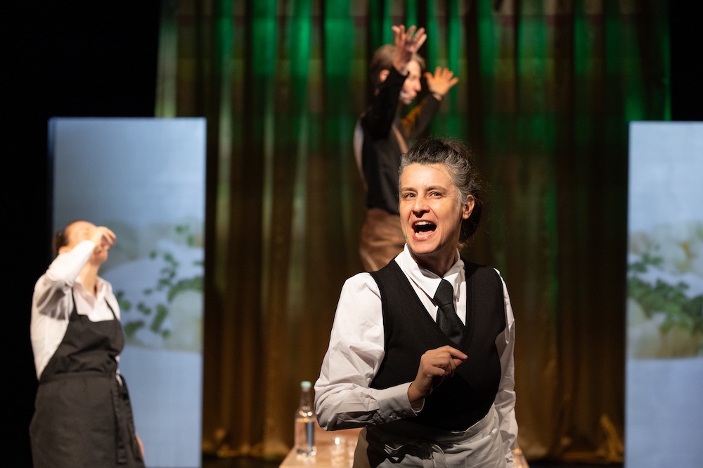 Kritik: Die Speiseträgerinnen, Rabtaldirndln, Theater am Lend