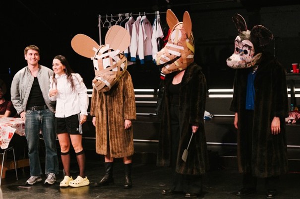 „Minihorror“ nach Kurzgeschichten von Barbi Marković im Schauraum des Schauspielhauses Graz