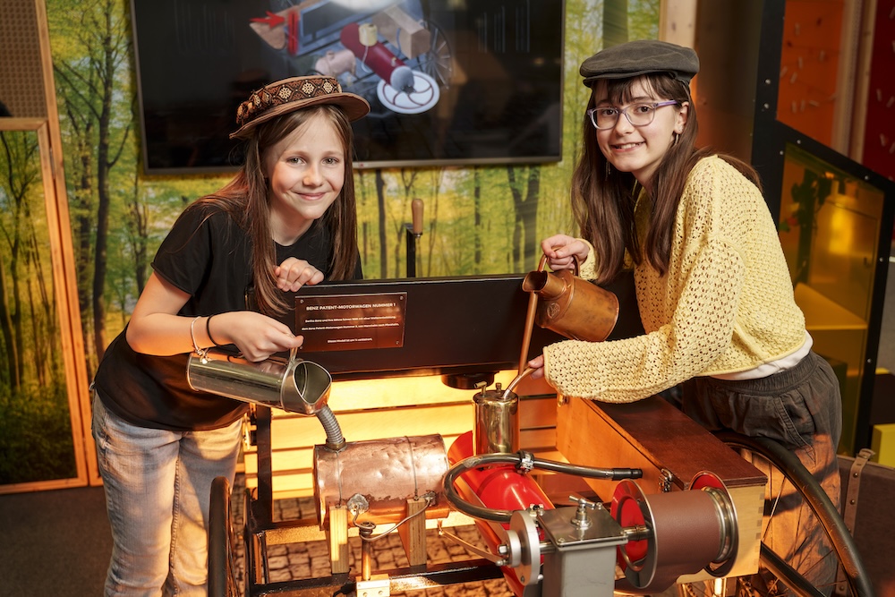 Die Ausstellung "Die Tüftelgenies" läuft bis 21.02.2027.