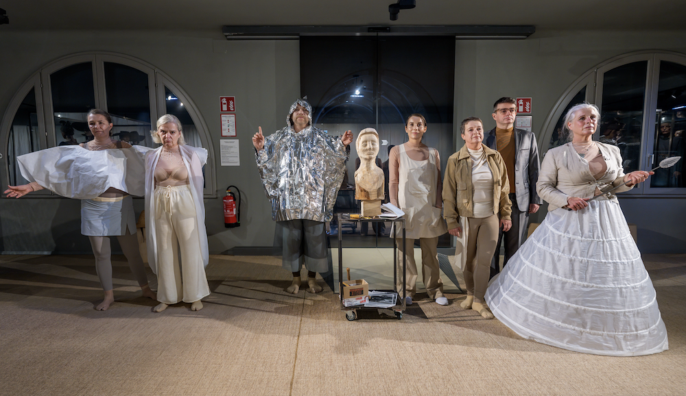 Fotocredit: v.l.n.r: Gabriela Hiti, Elisabeth Holzmeister, Wolfgang Lampl, Helene Thümmel, Monika Klengel, Jacob Banigan,, Fotocredit: Joahnnes Gellner