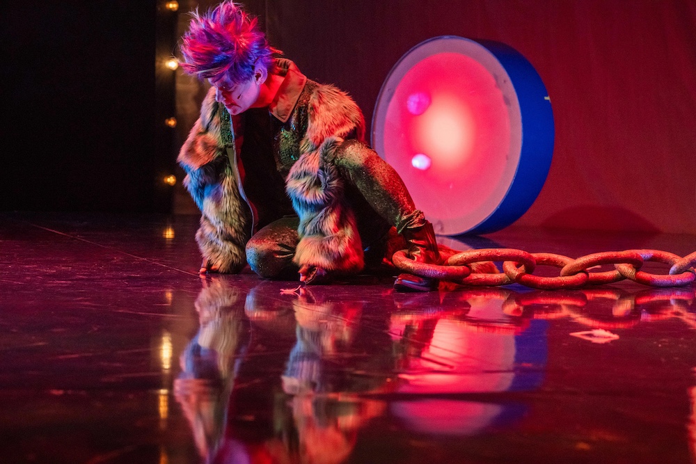 Fotocredit: Helmut Pucher als Gmork, Werwolf der finstenis (Fotocredit: Stella Kager)