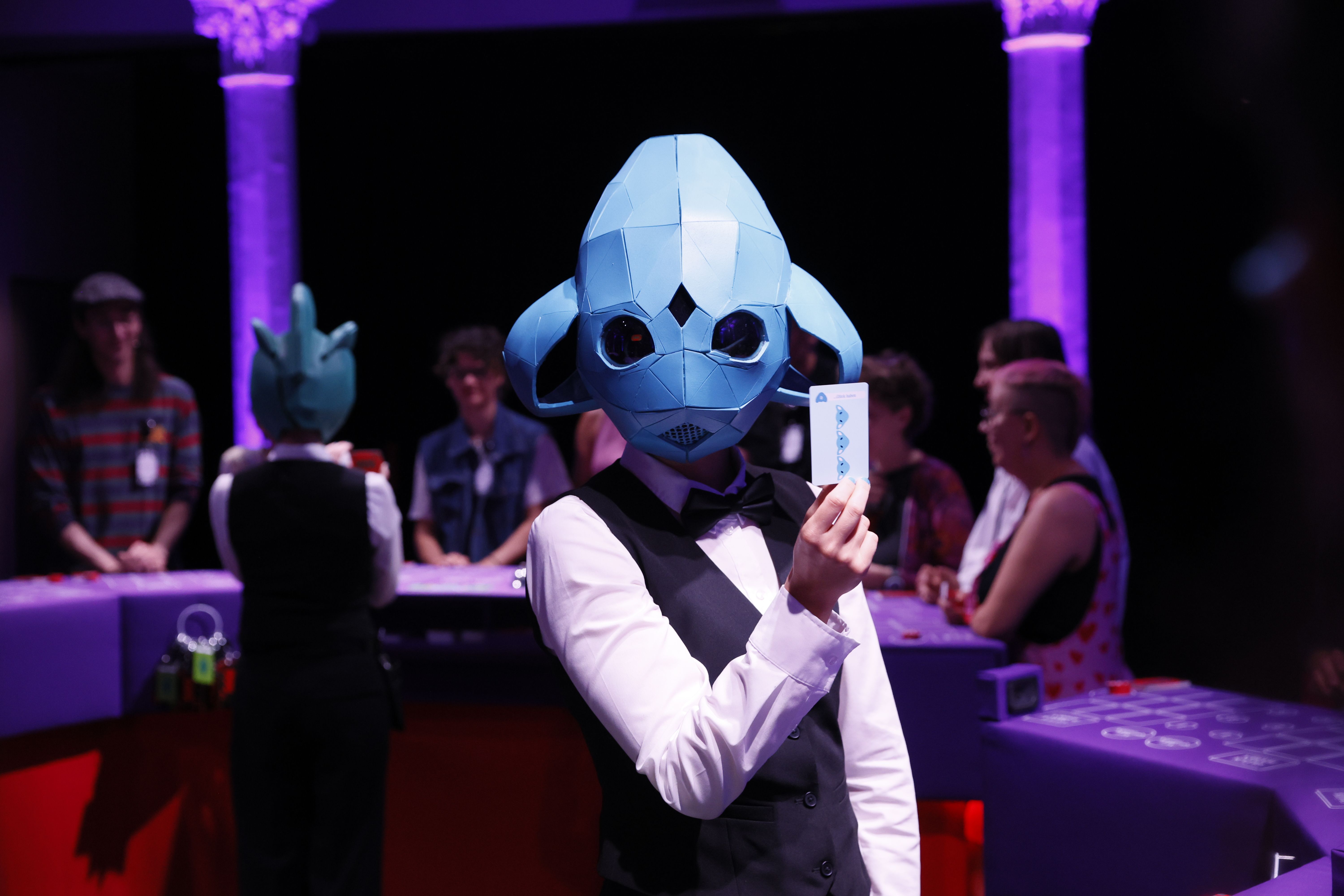 „Das Enshittification Game” vom Planetenparty Prinzip im Theaterhaus