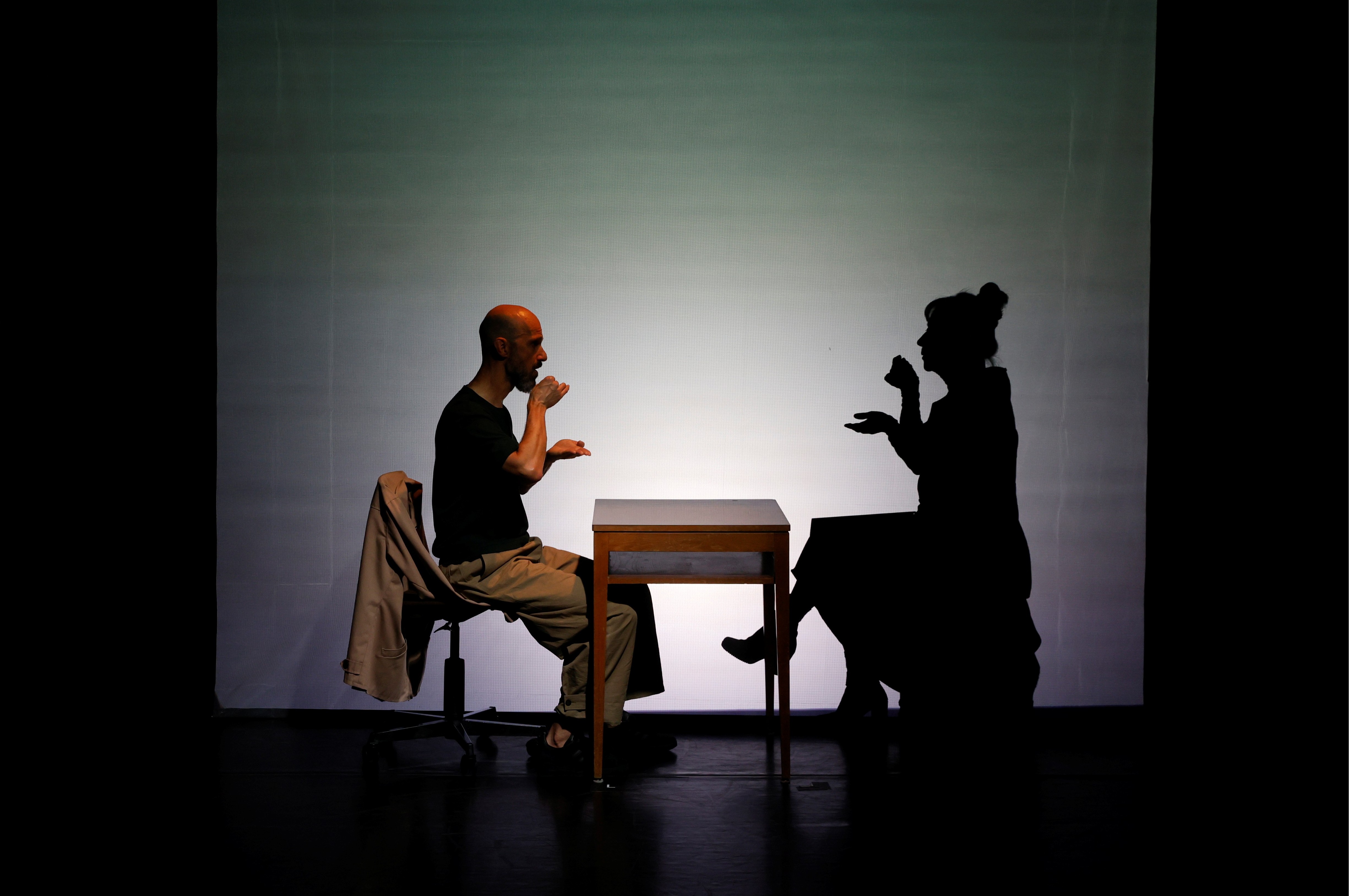 Fotocredit: Klaus Seewald und Monika Zöhrer (Fotocredit Clemens Nestroy) „Prometheus - Die Gier der Flammen“ vom Theater Feuerblau im Kristallwerk