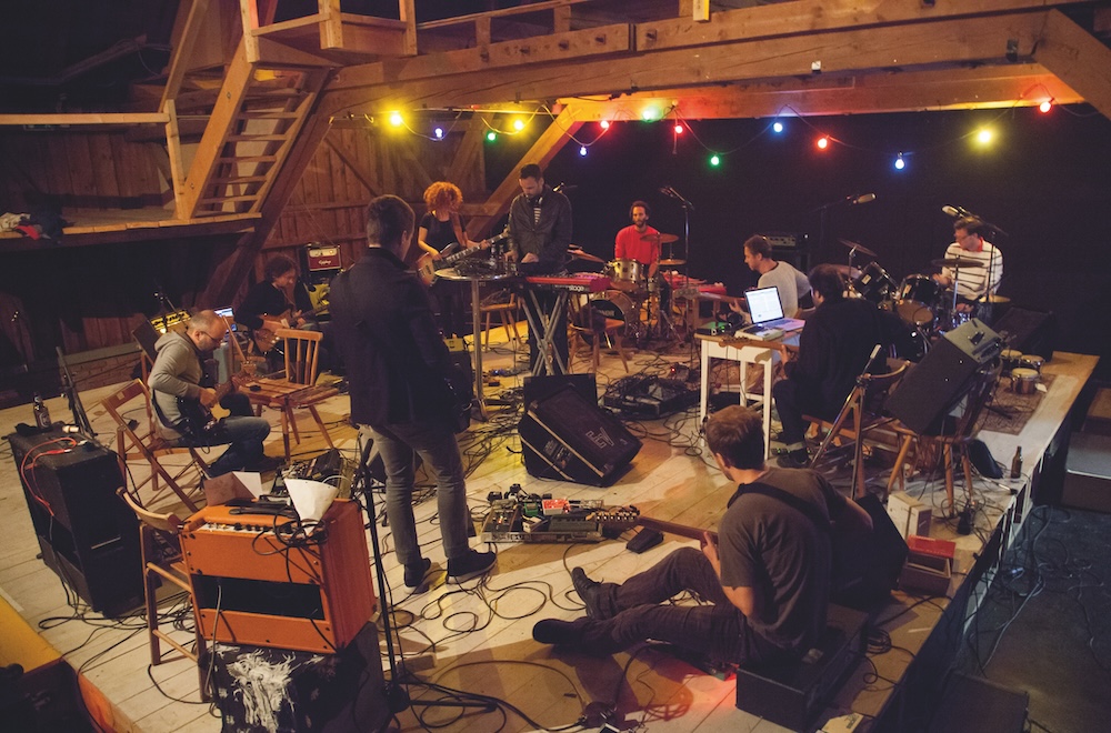 Fotocredit: Band „Thalija“ in der Schlosstenne Burgstall © Wolfgang Pollanz